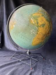 Vintage 1950s-60s AJ Nystrom 16” World Globe | eBay