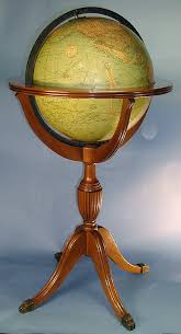c.1935 American 16-inch Library Globe by Replogle, Chicago