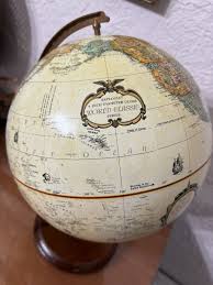 Repligle 9 In World Classic Globe Wooden Base | eBay