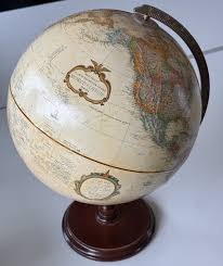 Replogle Globe World Classic Series 12” Diameter Wood Stand ...