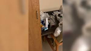 WATCH: ...This is a hospital. It is supposed to be clean ...
