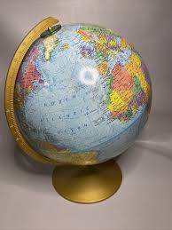 Globe Replogle World Nation Series Globe 12" Vintage | eBay