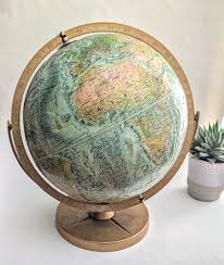 Beautiful, Vintage, Replogle World Ocean Series Relief 30 Cm Diameter Globe of Planet Earth, Made in the USA - Etsy UK