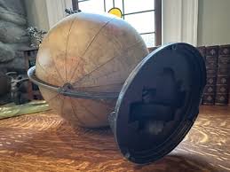 Rare Antique 1934 Replogle Globes USA WORLD GLOBE With Art ...