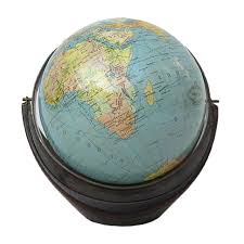 Small Terrestrial Globe from Columbus Verlag Paul ...