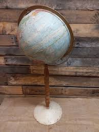 Vintage Replogle World Nation Series 12" Diameter Globe on ...