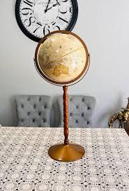 Vintage Replogle Globemaster Globe: 12" Diameter, 32" Tall ...
