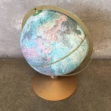 Soviet Era 12" World Globe