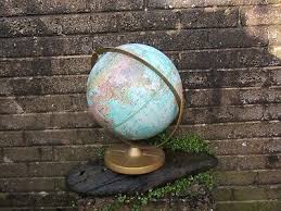 Vintage 1960's American Globe - Replogle globes Inc - Metal frame | eBay