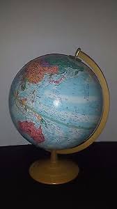 Globemaster 12 Inch Diameter World Globe Brass Tone Base Classic Raised Relief | eBay Australia