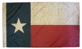 Vintage Antiqued Sewn Nylon 3×5 Texas Flag - I AmEricas Flags