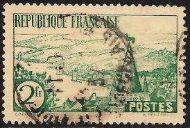 France #299 (A53) VF USED - 1935 2fr Breton River Scene | eBay