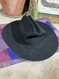 Bradford Youth Fit Cowboy Hat Size 6 3/4 and smaller Black ...
