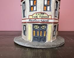 Dept 56: the Tower Cafe -christmas in the City; Department ...