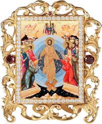 Resurrection Icon Decent Into Hell of Christ and Lifting up Of ...