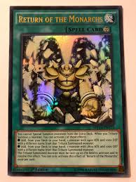 Yugioh Return of the Monarchs MP14-EN173 Ultra Rare 1st ...