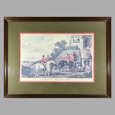 Fox Hunt Lithograph 'Returning From The Hunt' after William ...