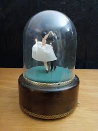 Vintage 1960s REUGE Dancing Wedding Ballerina Couple ...