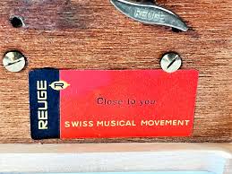 Vintage Reuge Swiss Music Box, Tune Close To You, Ferrandiz ...
