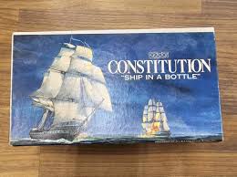 addar model ship in a bottle kit USS Constitution New I ...