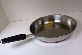Pre-1968 1801 REVERE WARE 10" Skillet Fry Pan COPPER CLAD ...