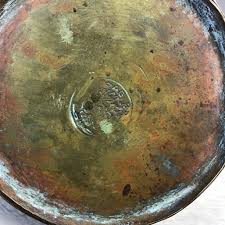 Antique Hand Hammered Brass Cooper Russian 2 Handle Vase 7 ...