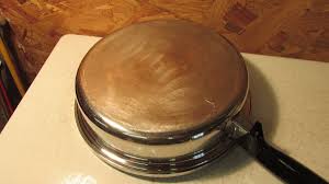 Duncan Hines Regal 3 Ply Stainless Steel Skillet Fry Pan & Lid | eBay