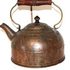 Antique 20's Revere Large Copper Coffee/tea Pot Decor Use Primitive Rustic - Etsy
