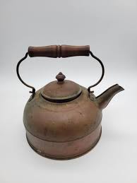 Vintage Paul Revere Ware Copper Kettle Teapot w/ Wood Handle | eBay Australia