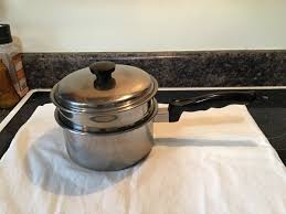 Nicro Ware Cookware Stainless Steel 2 Qt. Pan W/lid & Double ...