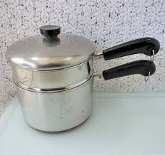 Revere Ware 3 Qt Copper Clad Stainless Sauce Pan Fry Pot ...