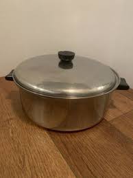 Vintage Paul Revere Ware 6 Quart Copper Bottom Pot W/ Lid ...