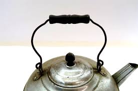 Vintage 1940's Teapot Tea Kettle or older Chrome Plated Possible REVERE (n22) | eBay