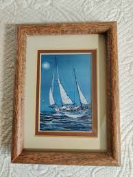 Betty Vestuto Artist Two Framed Prints Of Sailboat ...