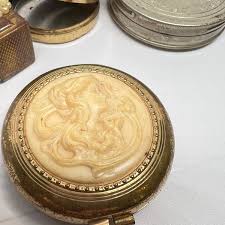 Lot of 7 Vintage Compacts - Revlon, Germaine Monteil ...