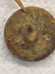 Identify civil war button with 5 backmark