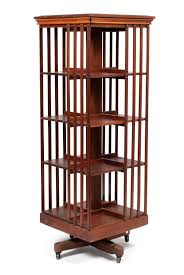 Lot - REVOLVING BOOKCASE BY JOHN DANNER