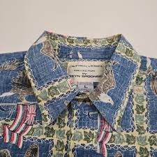 VTG Reyn Spooner Dietrich Varez Hawaiian Shirt Men Large 2008 Patriotic Eagle | eBay