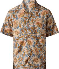 Levi's Men's Sunset Short Sleeve Floral Print Button-Front Camp Shirt - Macy's