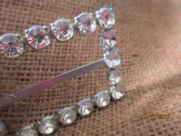 Rhinestone Jewel Silver tone SCARF HOLDER OR SHOE BUCKLE retro Vintage Antique | eBay