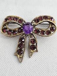 Vintage Estate Lot Of 5 Ribbon Shaped Brooches | eBay