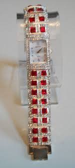 Women's rhinestone silver finish bracelet fashion dressy wear watch | eBay