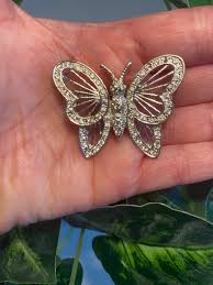 Vintage Jewelry Brooch Pin Signed Roman Silver Tone Filigree ...