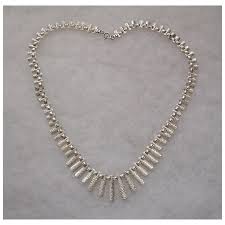 Sterling Silver Cleopatra Necklace Hallmarked 1977. For Sale at Ruby Lane