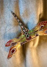 Dragonfly brooch For Sale at 1stDibs