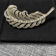 FABULOUS CROWN TRIFARI RHODIUM PLATED CRYSTAL RHINESTONE ...