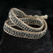 Handmade Katie Soleil 3 Wrap Bracelet or chocker... | Depop