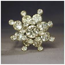 Victorian Era Rhinestone Hatpin Hat Pin - Long & Sparkly ...