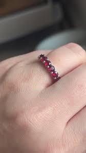 4.70ct RUBY ETERNITY RING 14k WHITE GOLD WEDDING BAND ...