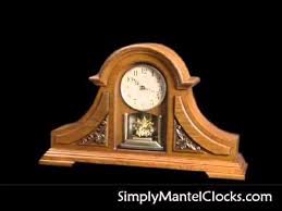 Bulova B6220 Mantel Clock with Illuminated Dial - YouTube